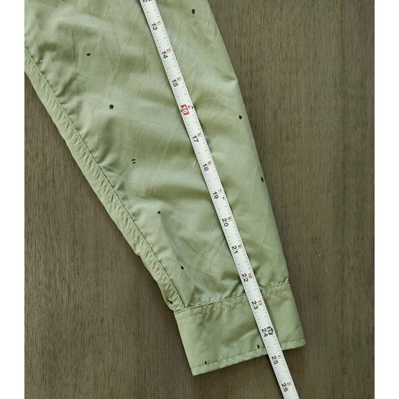 Mountain Hardwear Greenstone Olive Button Down Long Sleeve Shirt Sz L Gorpcore - Picture 8 of 11